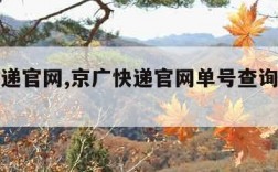 京广快递官网,京广快递官网单号查询电话号码