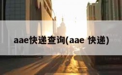 aae快递查询(aae 快递)