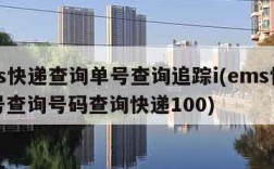 ems快递查询单号查询追踪i(ems快递单号查询号码查询快递100)