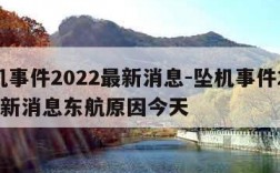 坠机事件2022最新消息-坠机事件2022最新消息东航原因今天