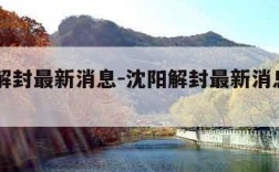 沈阳解封最新消息-沈阳解封最新消息2021